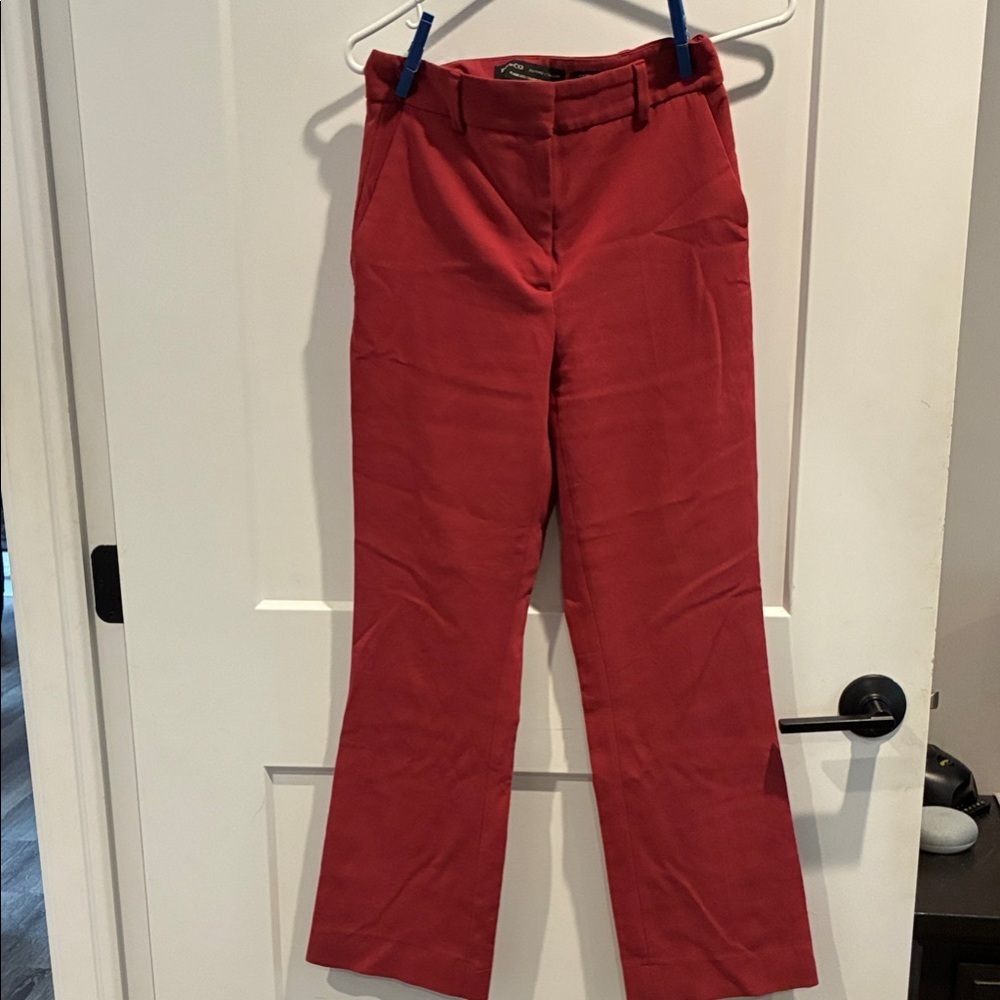 RW&CO. Red Flare Women's Dress Pants